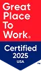 Great Place To Work Certified 2025 badge